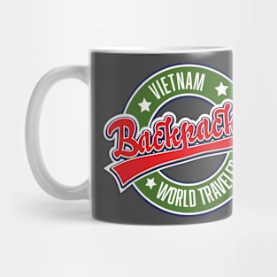 Vietnam backpacker world traveler Mug